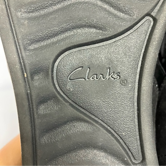 Clarks breeze Bali slip on sneakers black womens size 9.5 casual minimalist - Picture 8 of 9
